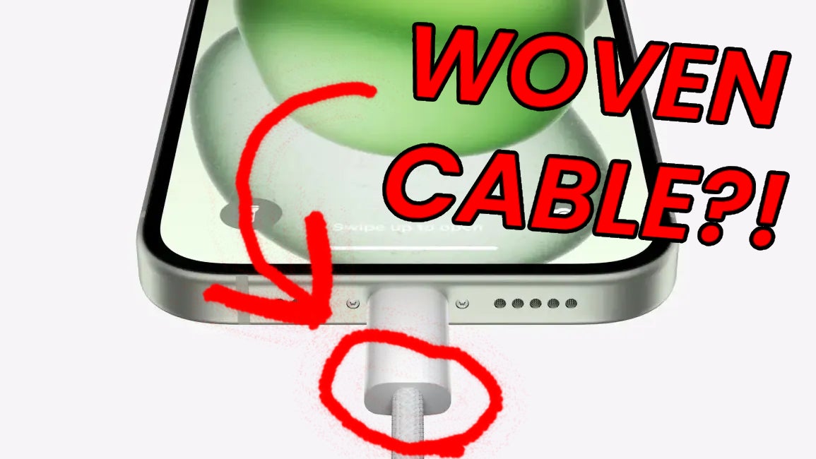 The iPhone 15 innovation no one talks about: woven cables may put an end to broken cables!