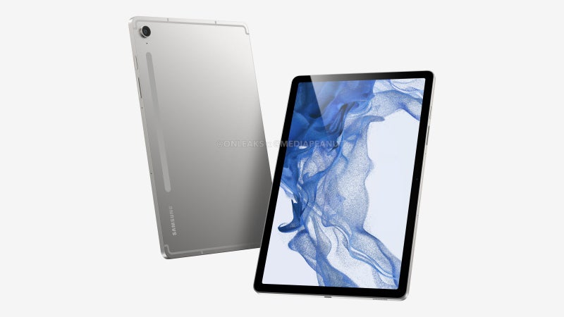 These are most likely all of the Galaxy Tab S9 FE and Tab S9 FE+ storage, memory, and color options