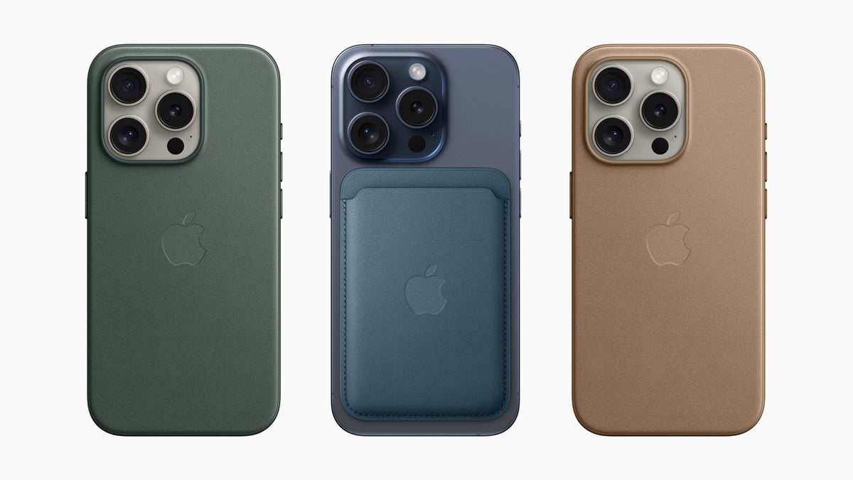 Apple just introduced FineWoven, a new luxurious material to replace leather in Apple products