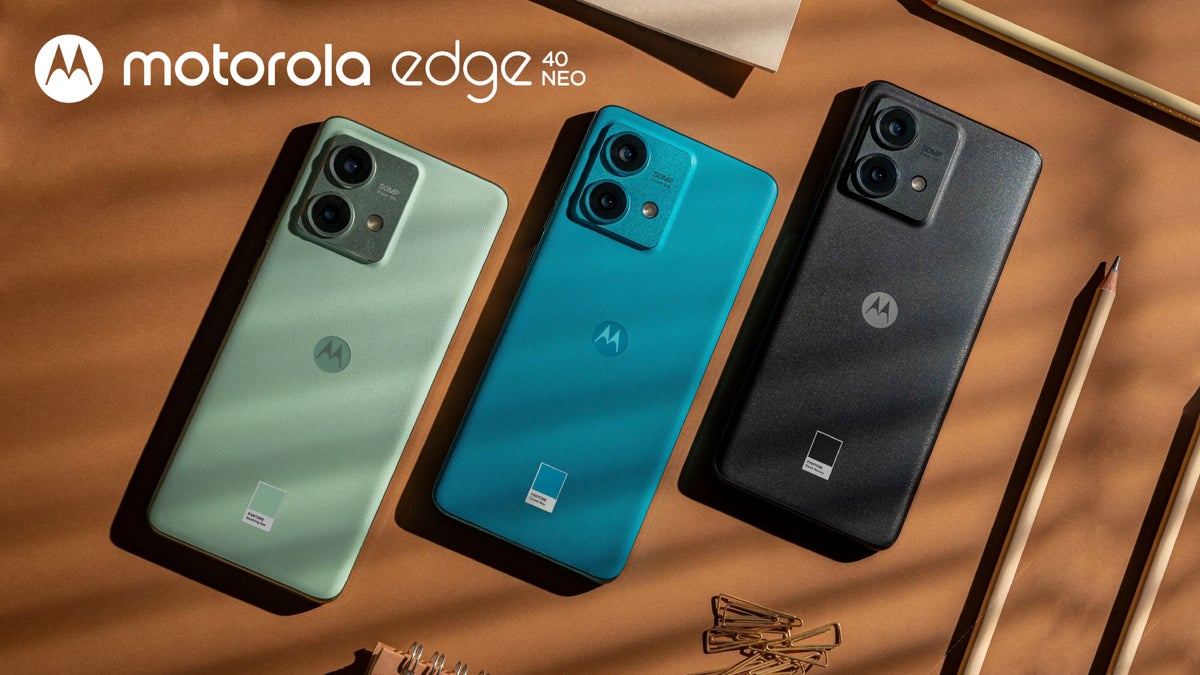 The Motorola Edge 40 Neo is here, vibrant and durable - PhoneArena