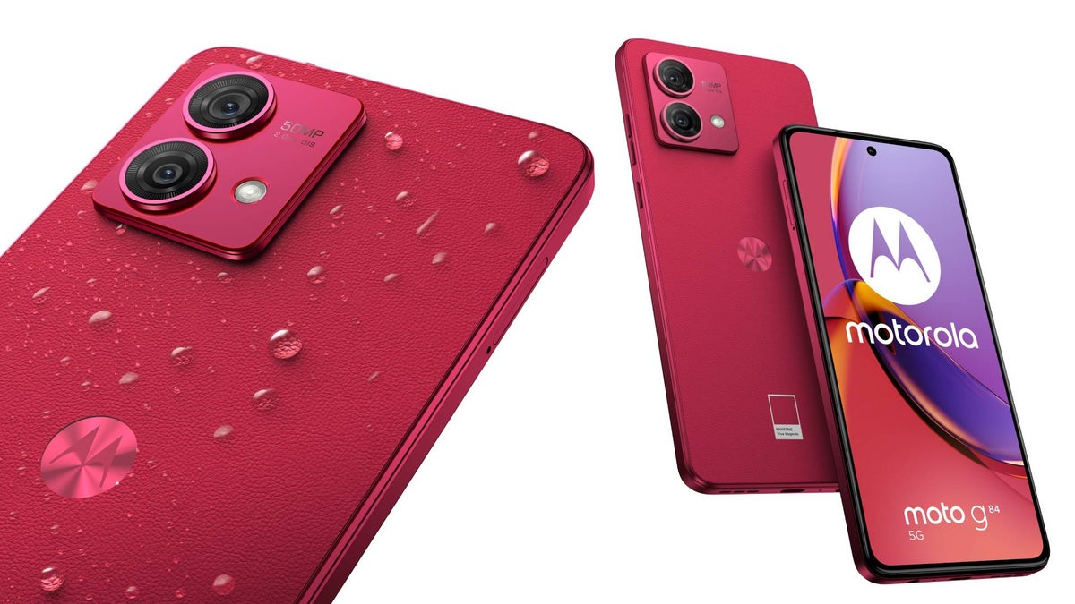 Moto G84 with leather back and 50MP camera launched in India