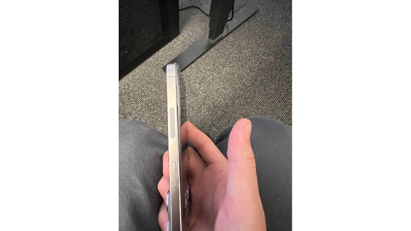 iPhone 15 Pro user found their phone swelling up as it wouldn't fit in a case