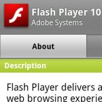 Bugfixes in tow with Flash Player 10.1.105.7 in the Android Market