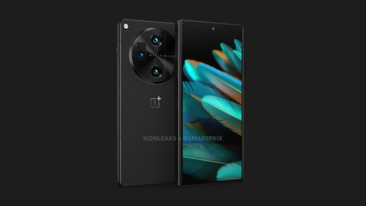 Press render and specs leak for the foldable OnePlus Open (aka Oppo Find N3)
