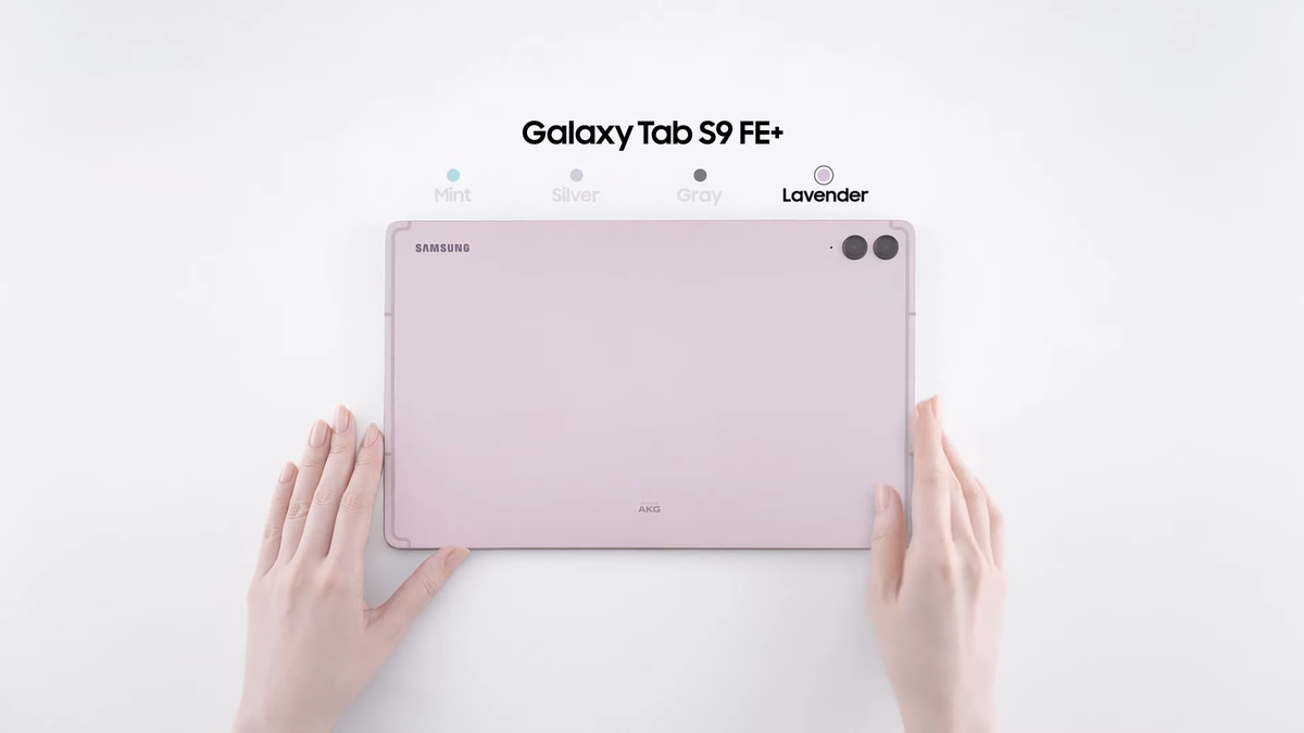 Unboxing the Galaxy Tab S9 FE and the bigger Tab S9 FE+: What's it