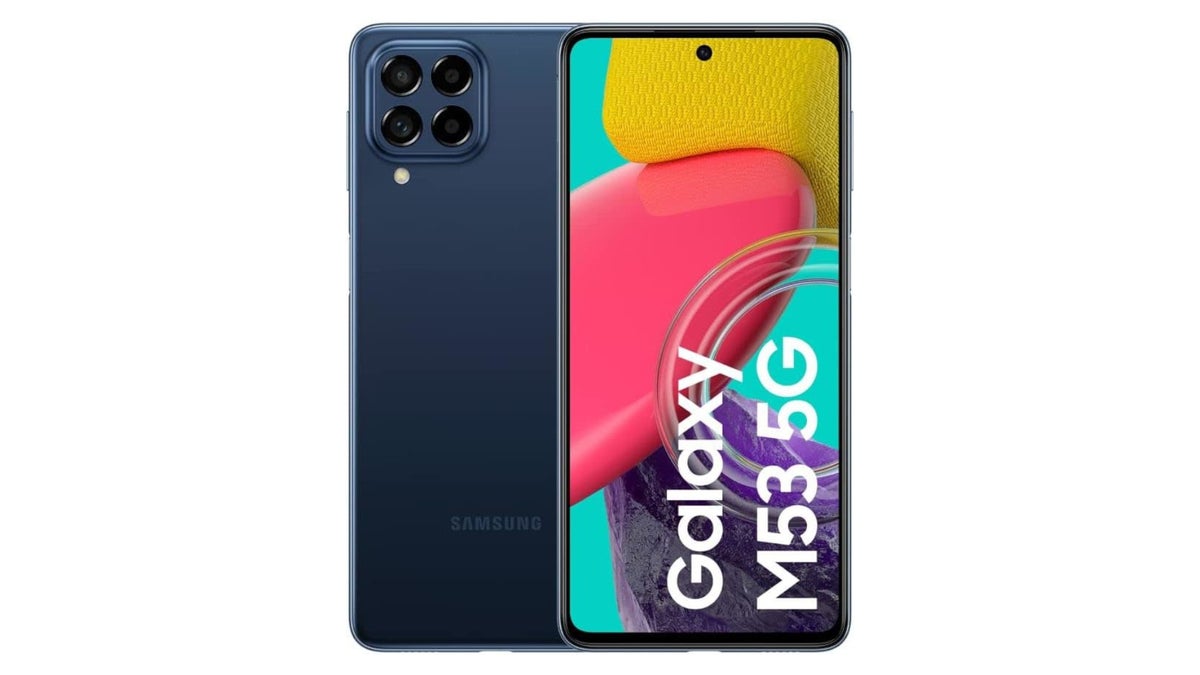 Amazon UK trims 41% off the affordable Samsung Galaxy M53 5G's price, making it a true bang for your buck