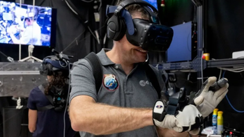 VIVE Focus 3 VR headset joins astronauts in space for a mental health mission