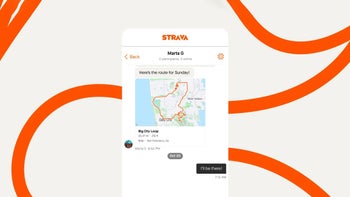 Strava brings free messaging to iOS and Android