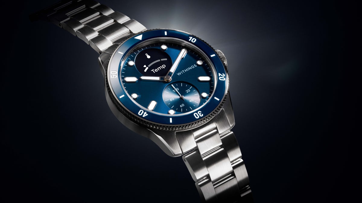 Withings launches a luxury version of its ScanWatch 2 hybrid smartwatch