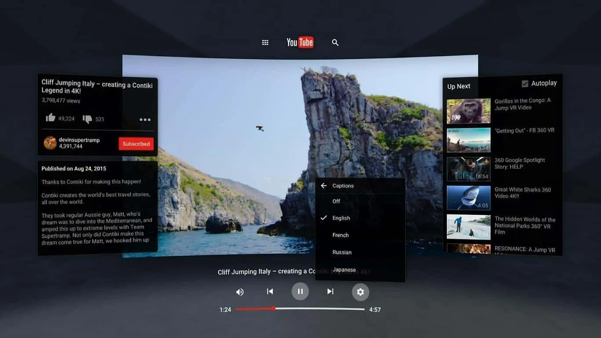 The Pico 4 finally gets a proper YouTube app, years after the Quest 2 did
