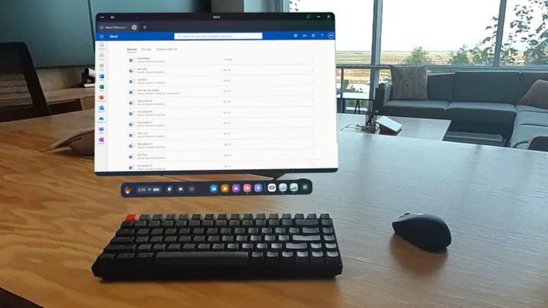 Microsoft Office makes its debut on the Meta Quest headsets
