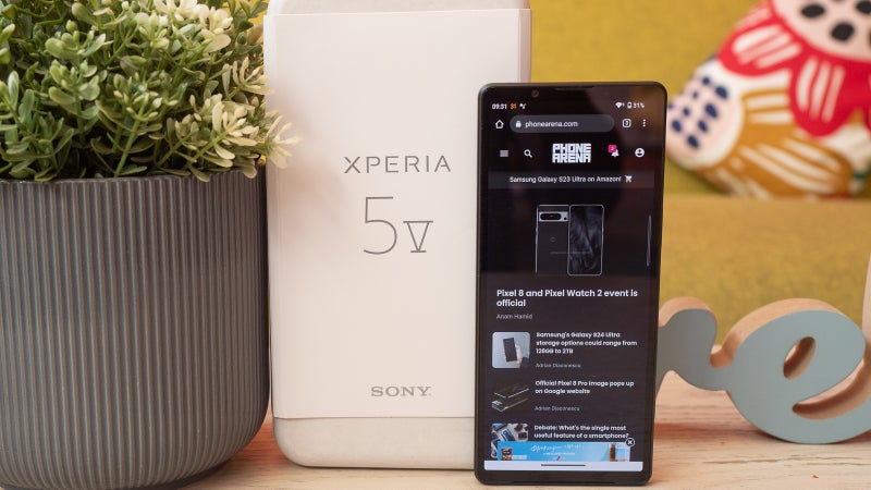 Sony’s first phone to get the Android 14 update in 2024 is the Xperia 5 V