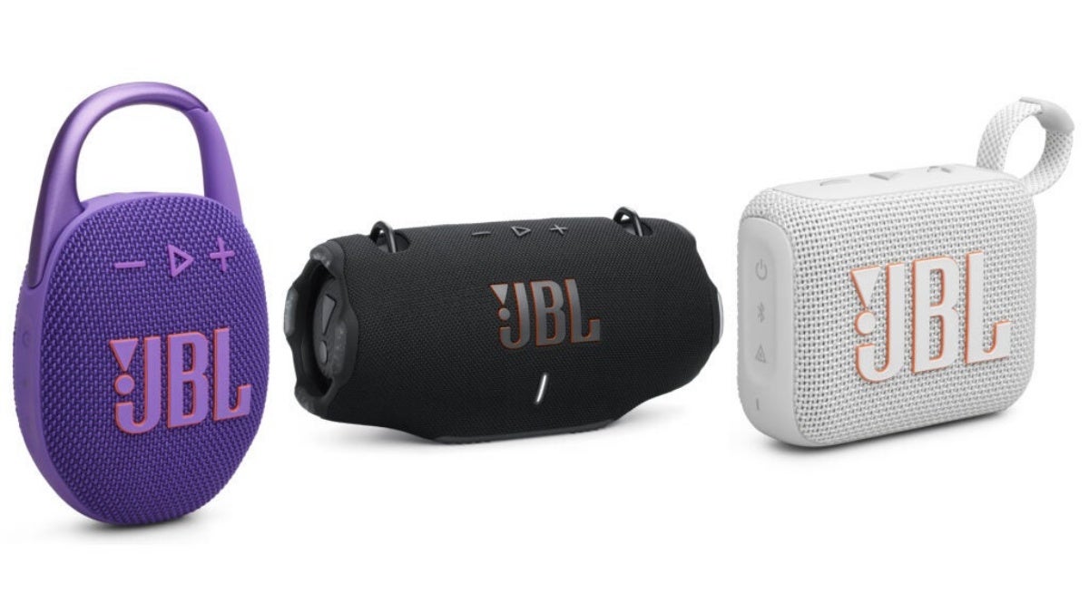 JBL's Extreme 4, Clip 5 and Go 4 Portable Bluetooth Speakers