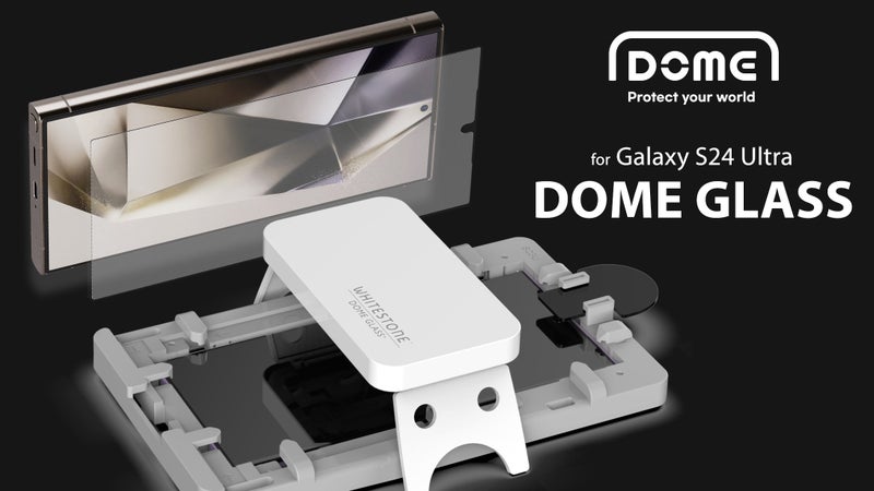 Protect your Galaxy S24 with an invisible shield: Whitestone Dome Glass