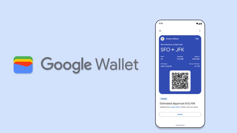 Google Wallet now stores airline boarding passes on your wrist