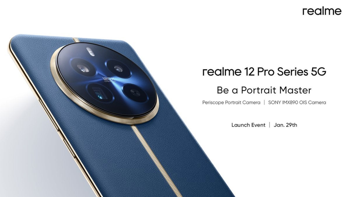 Custodia In Silicone TPU Per Realme 12 Pro 5G E 12 Pro+ 5G – Morbida, Antiurto E Con Ritagli Precise (Blu Zaffiro)