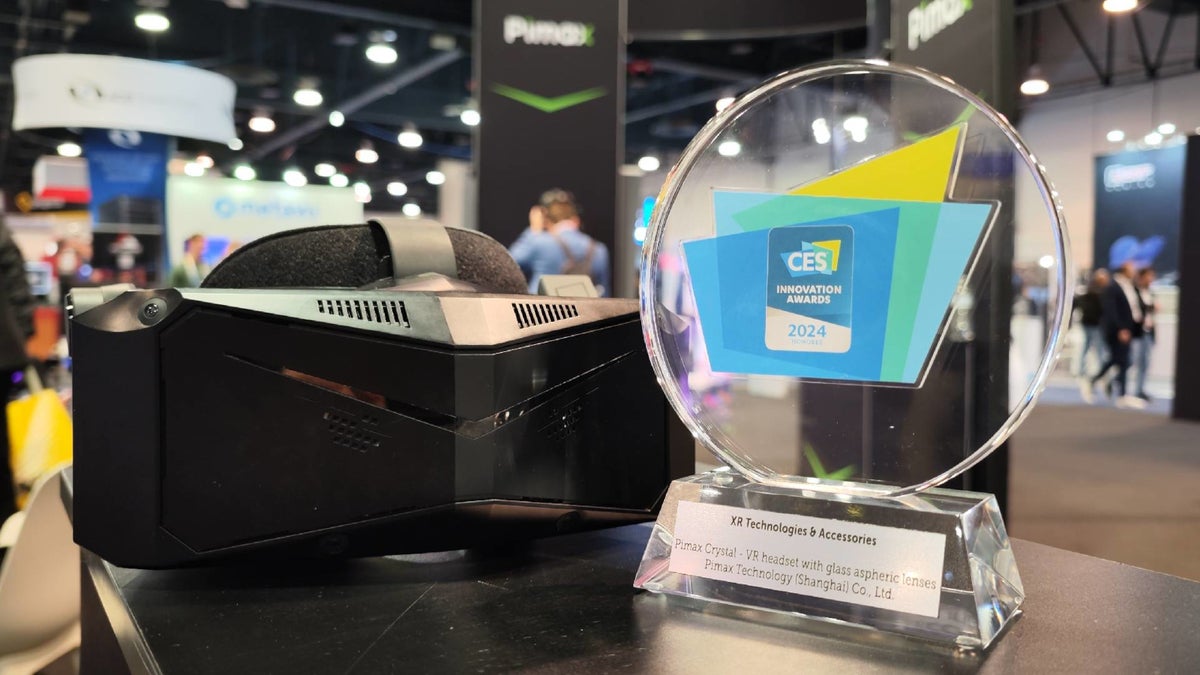 The Pimax Crystal VR headset wins CES 2024 innovation award PhoneArena