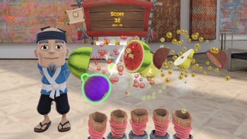 Wildly popular mobile game Super Fruit Ninja is coming to Apple Vision Pro