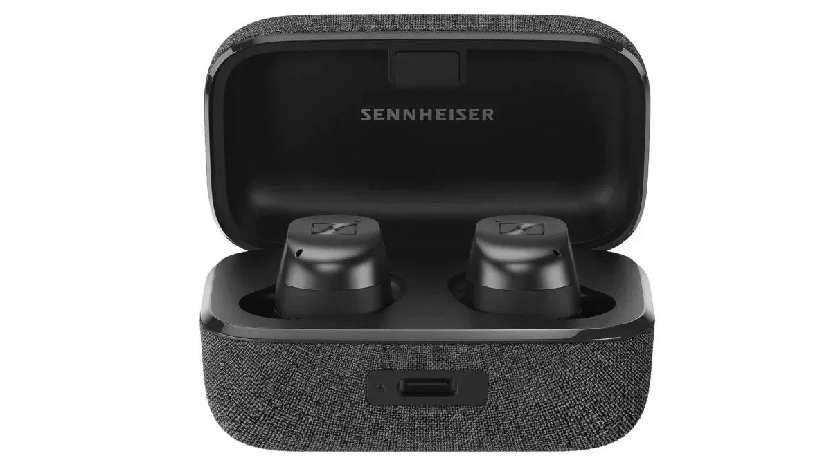 The premium Sennheiser MOMENTUM True Wireless 3 earbuds are