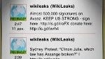 Apple caves in, removes the Wikileaks app from the App Store