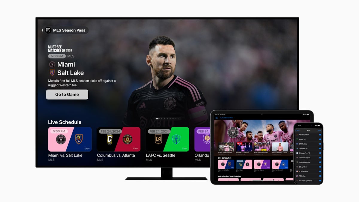 Apple confirms Major League Soccer returns to MSL Season Pass in 2024