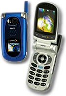 Sanyo announces SCP-8400 clamshell phone