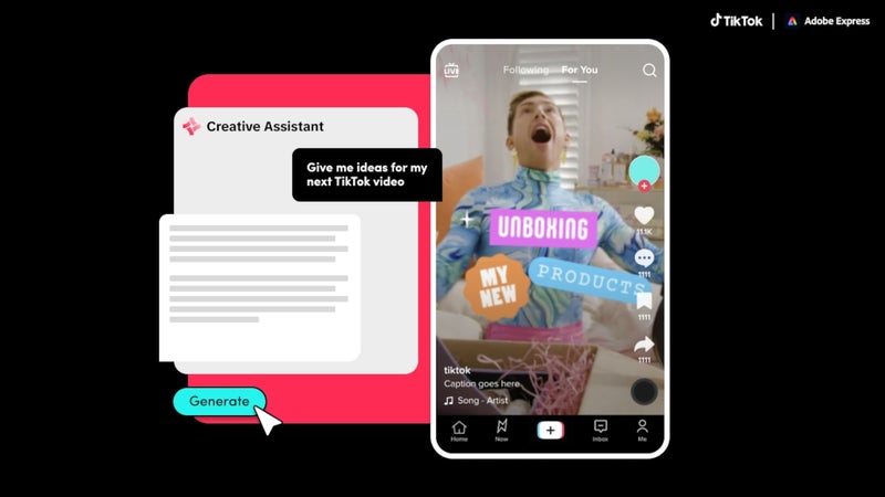 TikTok teams up with Adobe Express for new add-on integration - PhoneArena