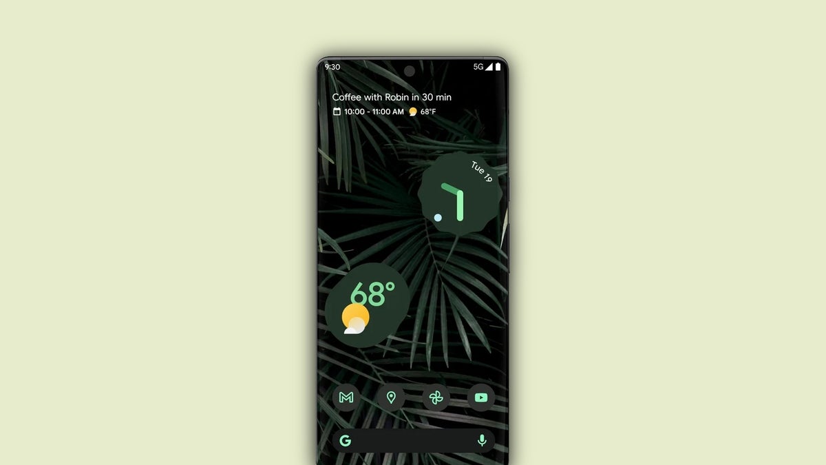 Google's Weather widget icons are getting a refresh