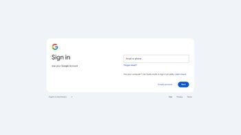 New sign-in user interface rolling out for Google Accounts