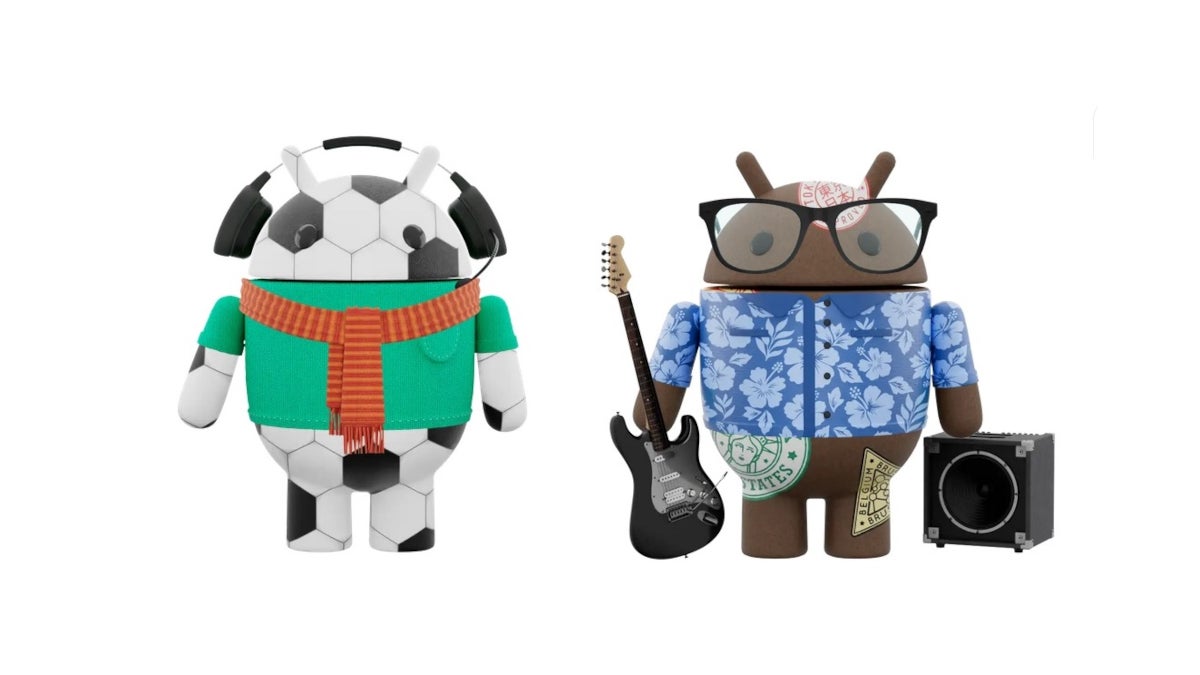 Android, iOS users can now customize the Android Bot mascot