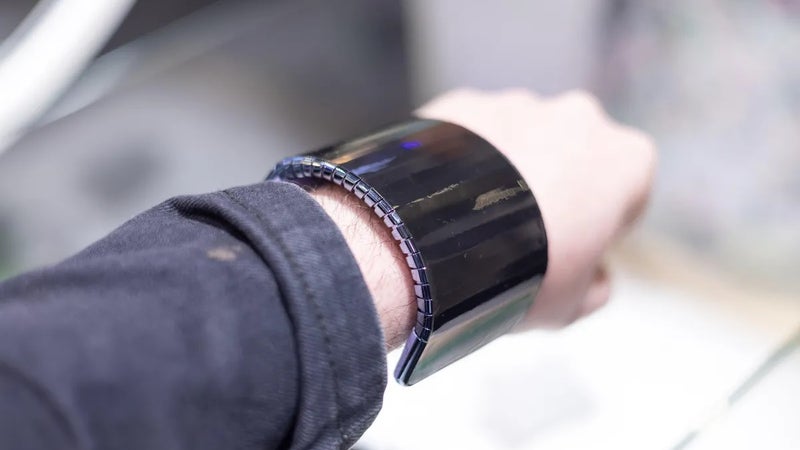 Samsung showcases its bendable concept at MWC 2024: The OLED Cling Band