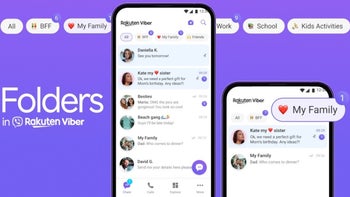 Viber starts rolling out customizable chat folders