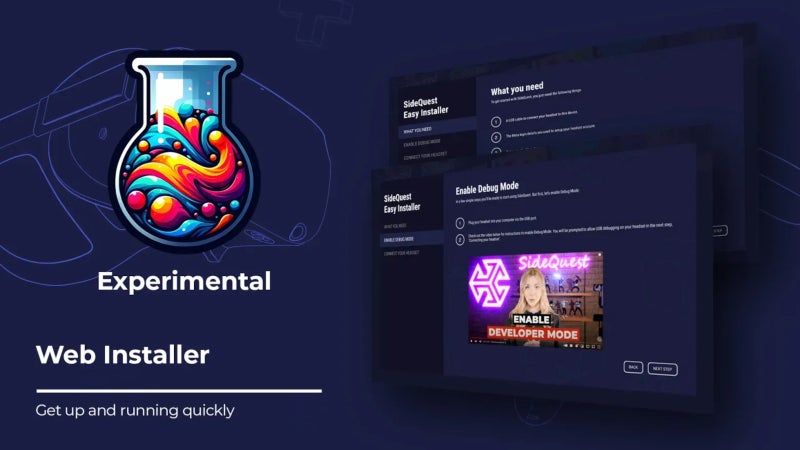 SideQuest makes sideloading VR games a lot easier with new Web Installer