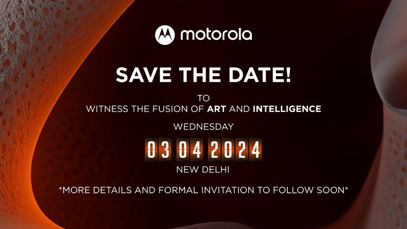 Motorola may have scheduled the official launch event of its next Android flagship