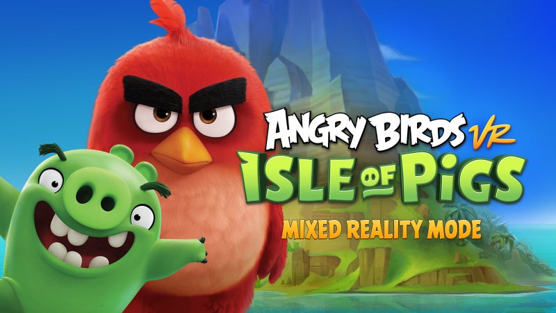 Angry Birds VR: Isle of Pigs update adds mixed reality mode