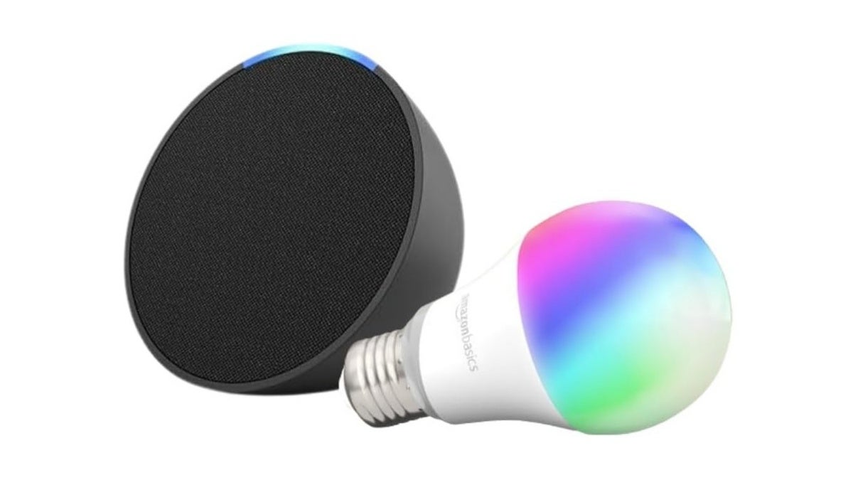 This deeply discounted Echo Pop with a bundled bulb is easily Amazon's best smart home deal today