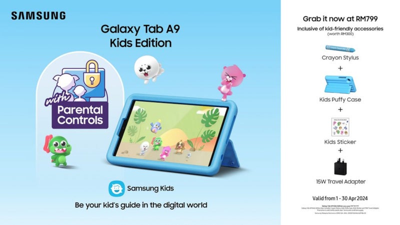 Samsung launches new Galaxy Tab A9 Kids Edition tablet