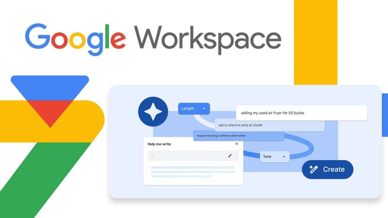 Google introduces voice prompting and polishing for Gmail's "Help Me Write" feature in Workspace