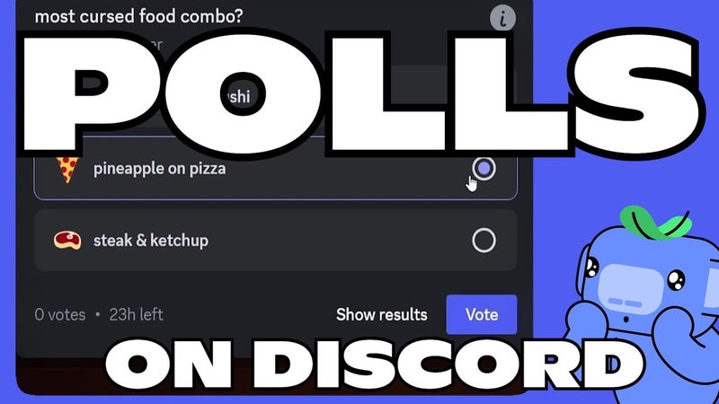 Polls arrive on Discord as a new non-Nitro feature