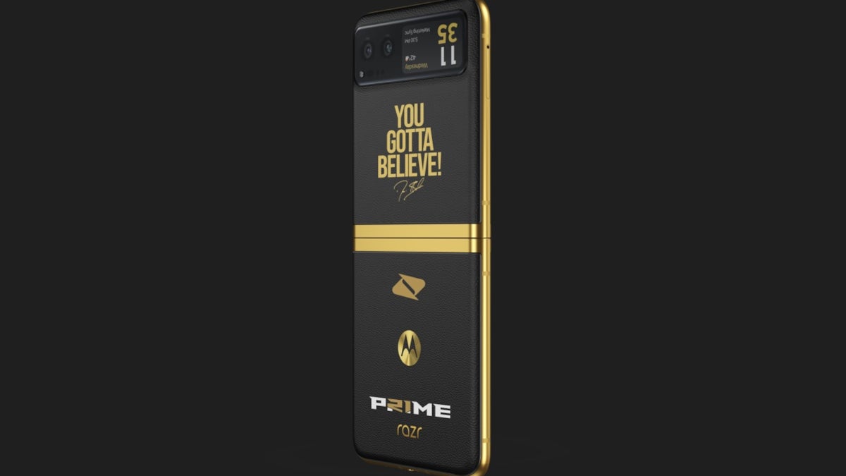 Boost Mobile and Deion Sanders are offering a special edition Razr at a Hall-of-Fame price