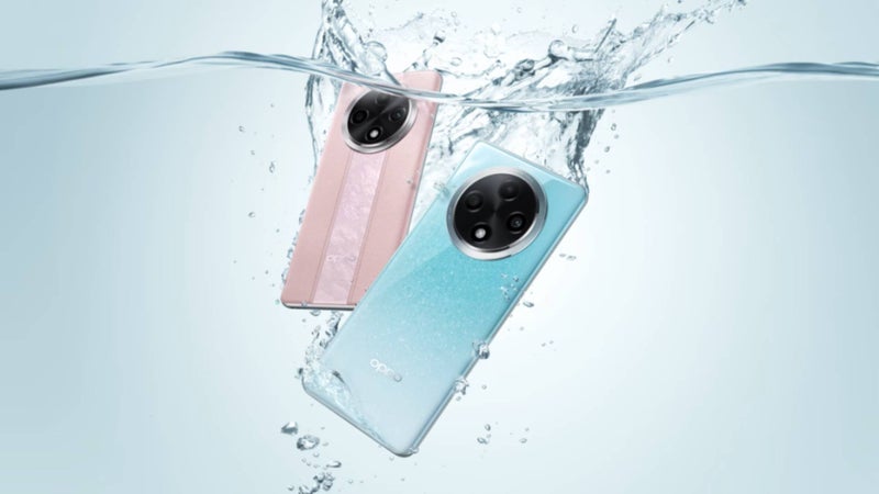 The sleek Oppo A3 Pro comes with IP69 water and dust resistance, yet doesn't look rugged