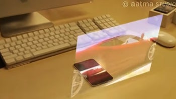 Researchers develop a way to project holographs on an iPhone display