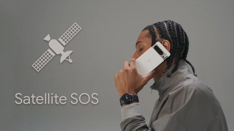 Google Pixel UI for upcoming "Satellite SOS" feature teaches you how to point your phone to the sky