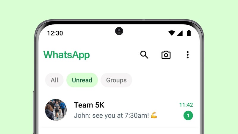 WhatsApp rolls out new chat filters to help you locate unread and group conversations