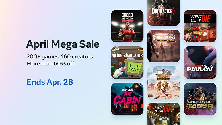 Hundreds of VR games are on sale on the Meta Quest Store right now