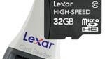 Lexar Class 10 speed 32GB microSDHC card