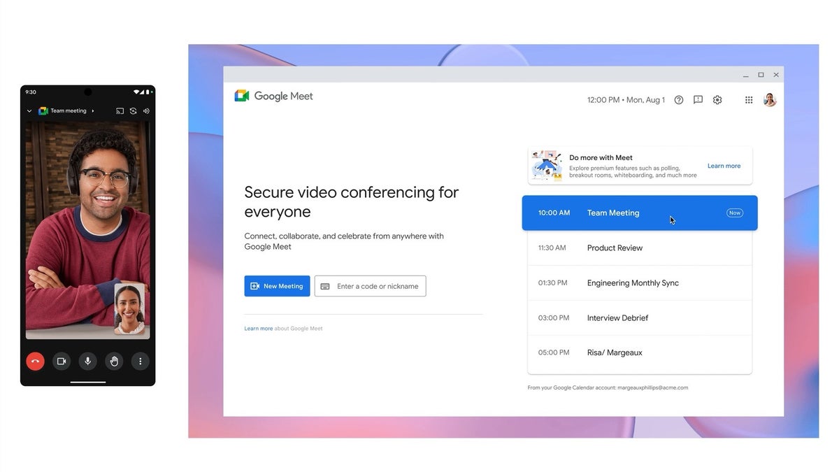 Google rolls out smooth device switching for Google Meet video calls
