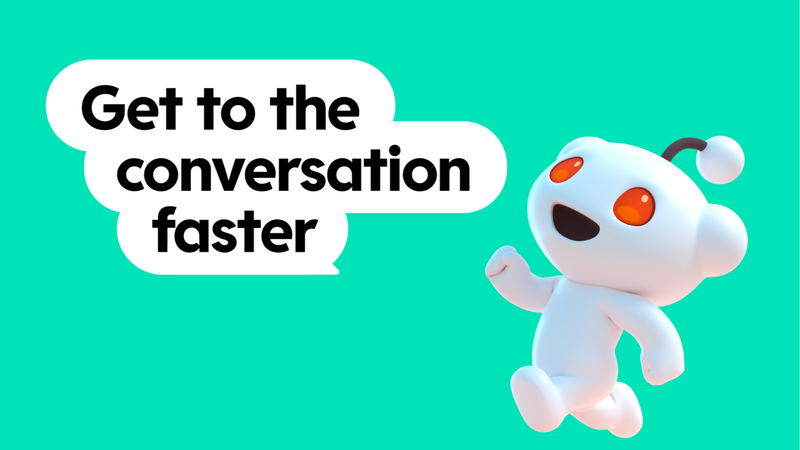 Reddit's iOS and Android app update pushes users towards conversation