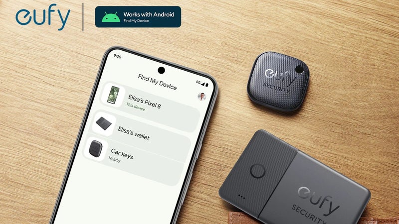 Eufy announces trackers that work with Google’s Find My Device network