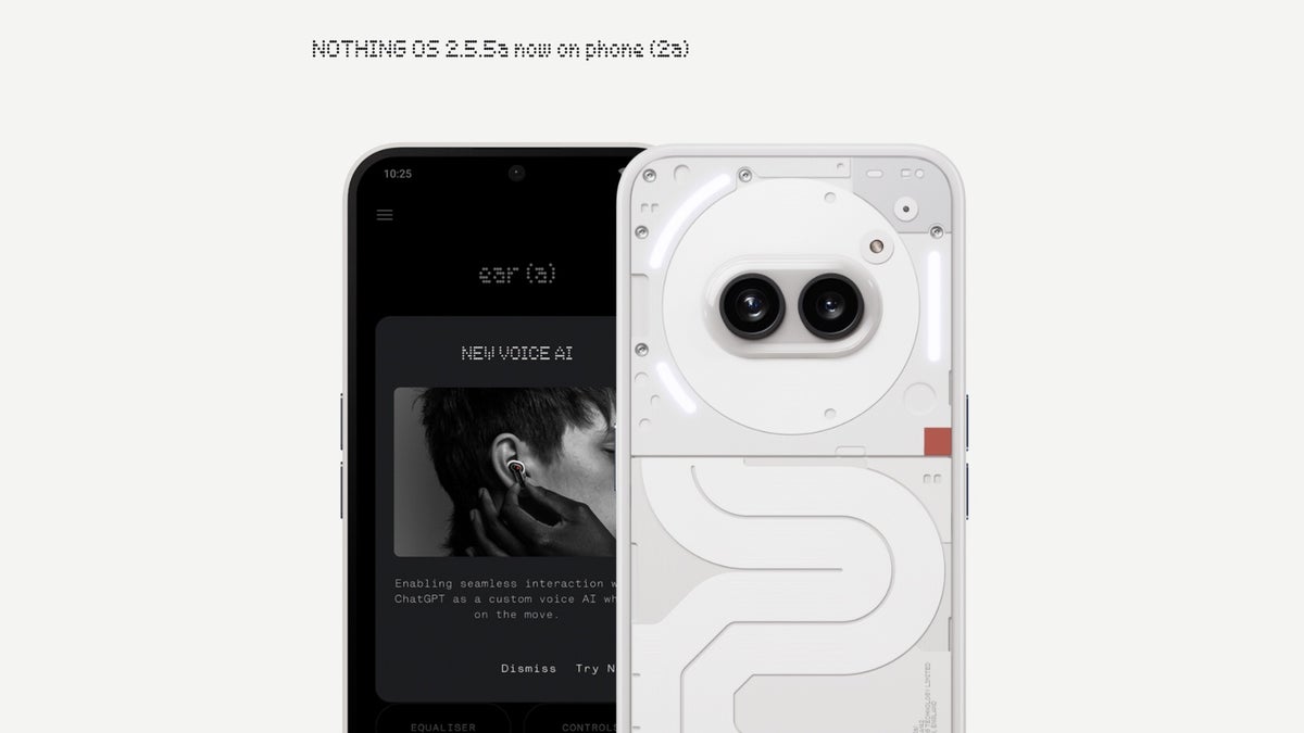 Nothing Phone (2a) gets ChatGPT integration, camera upgrades, and more in new update